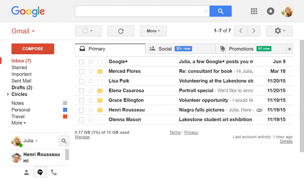 how to block emails on google